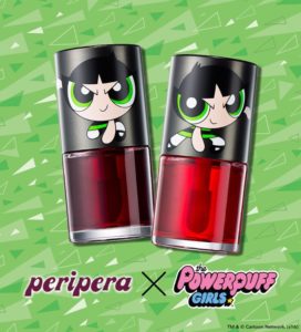 peripera peri's tint water in strawberry juice powerpuff girls