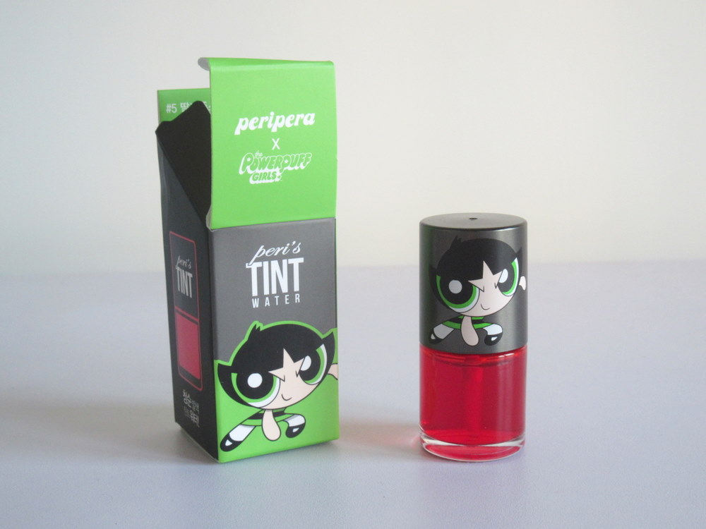 peripera peri's tint water in strawberry juice powerpuff girls