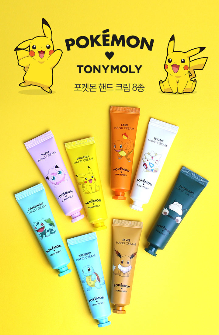 Review: Tony Moly X Pokémon Hand Creams Midori Kitty Kitty!