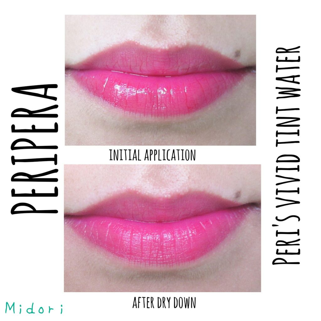 PeriPera Peri's Vivid Tint Water in #01 Cranberry Squeeze, peripera vivid water tint cranberry squeeze