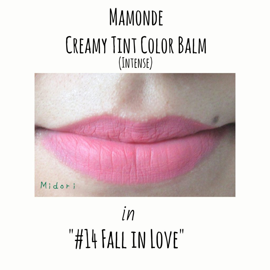 Mamonde Creamy Tint Color Balm Intense in #14 Fall In Love
