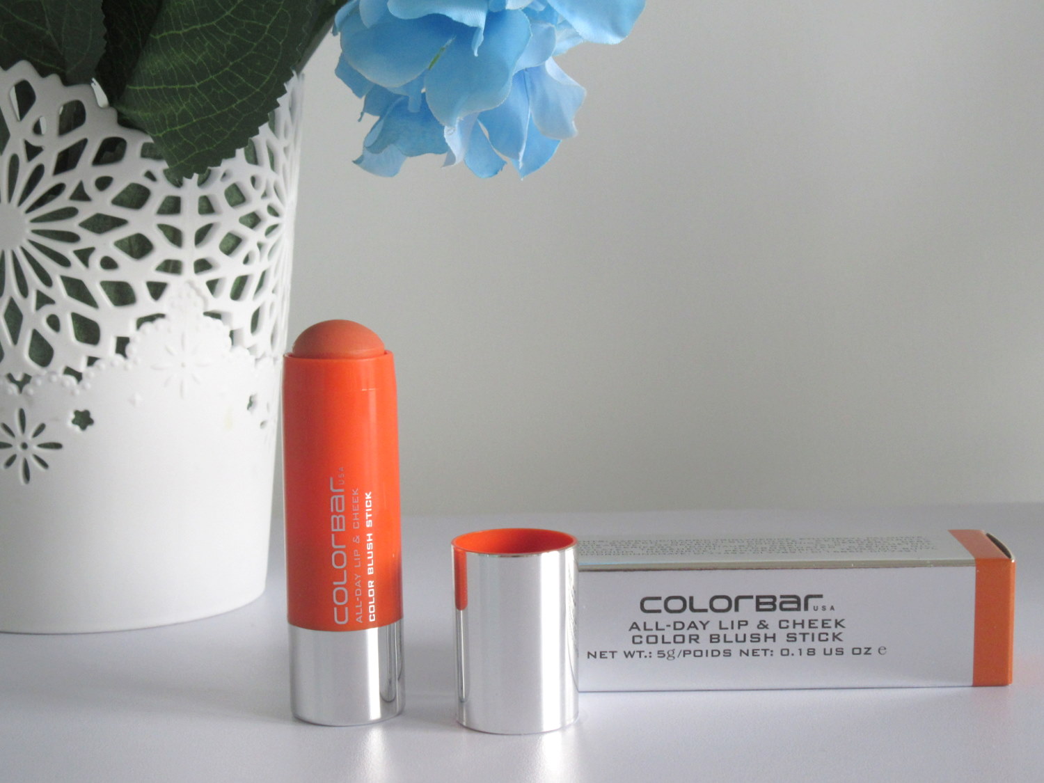 Colorbar All Day Lip & Cheek Blush Stick in 003 Orange Amber