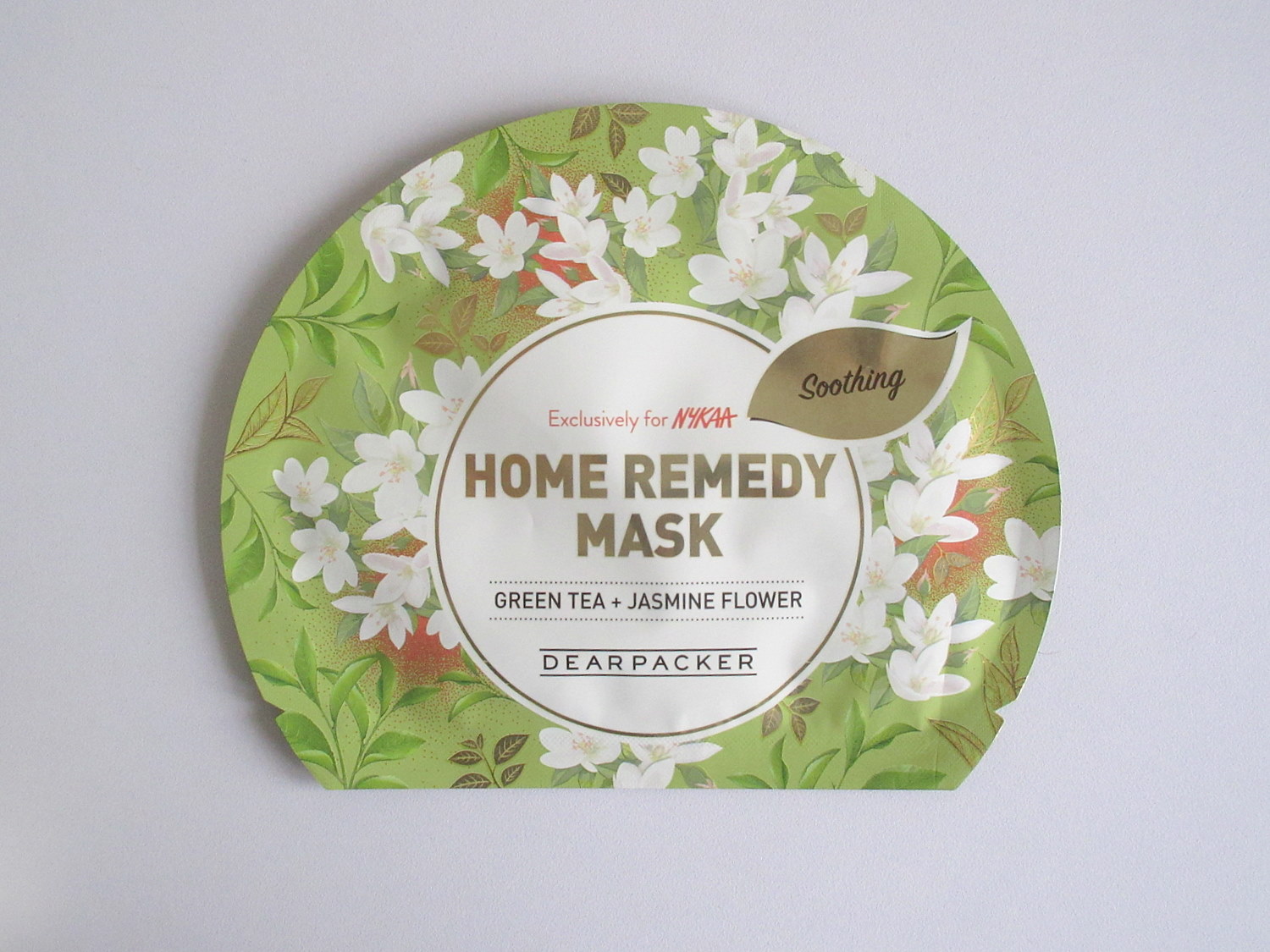 Dear Packer Home Remedy Mask Green Tea + Jasmine Flower