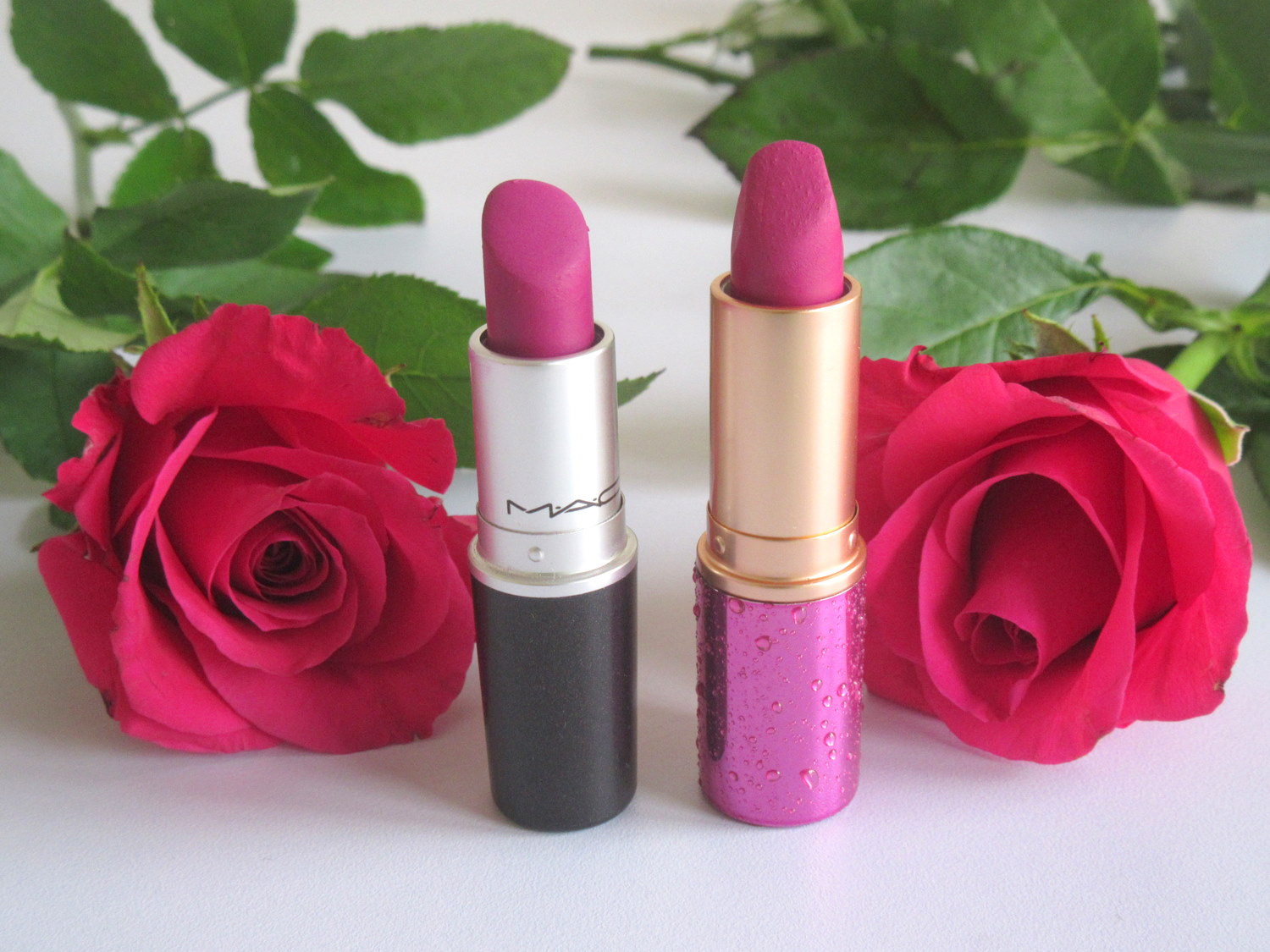 MAC Retro Matte Lipstick Flat Out Fabulous,Colorbar Feel The Rain Matte Lipstick in Shower