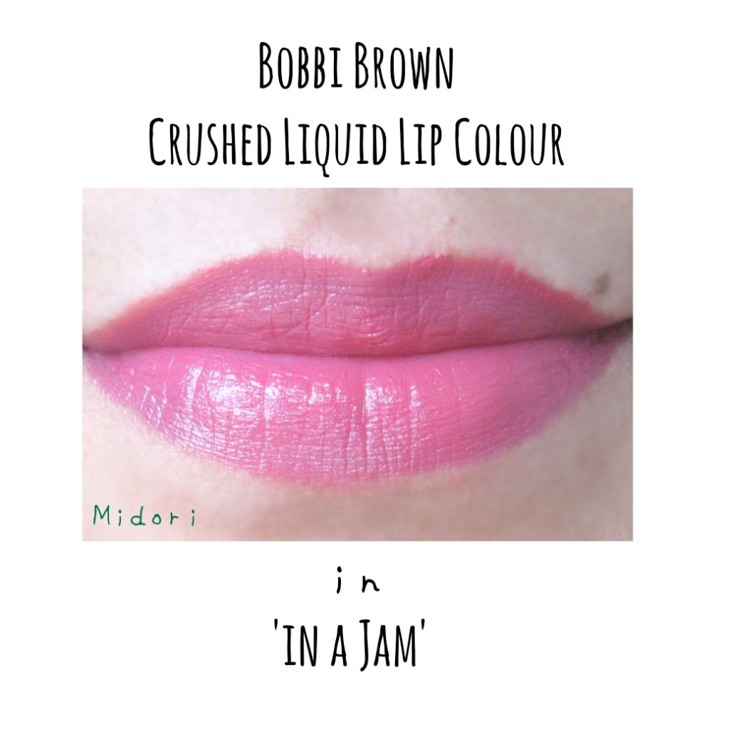 bobbi brown crushed liquid lip color, bobbi brown crushed liquid lip color in a jam, bobbi brown in a jam