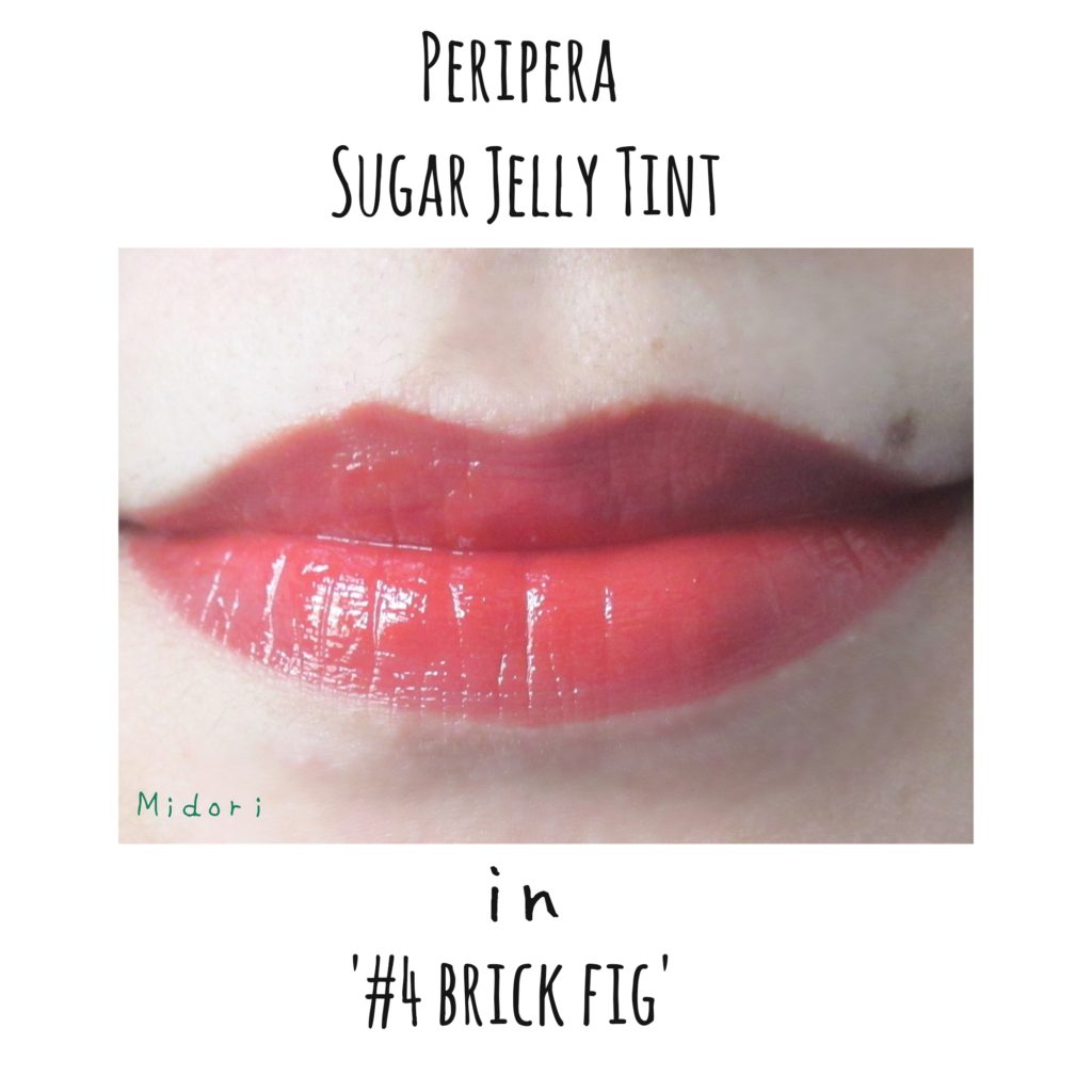 peripera sugar jelly tints, peripera sugar jelly tint 3 calm pink, peripera sugar jelly tint 4 brick fig, peripera tint