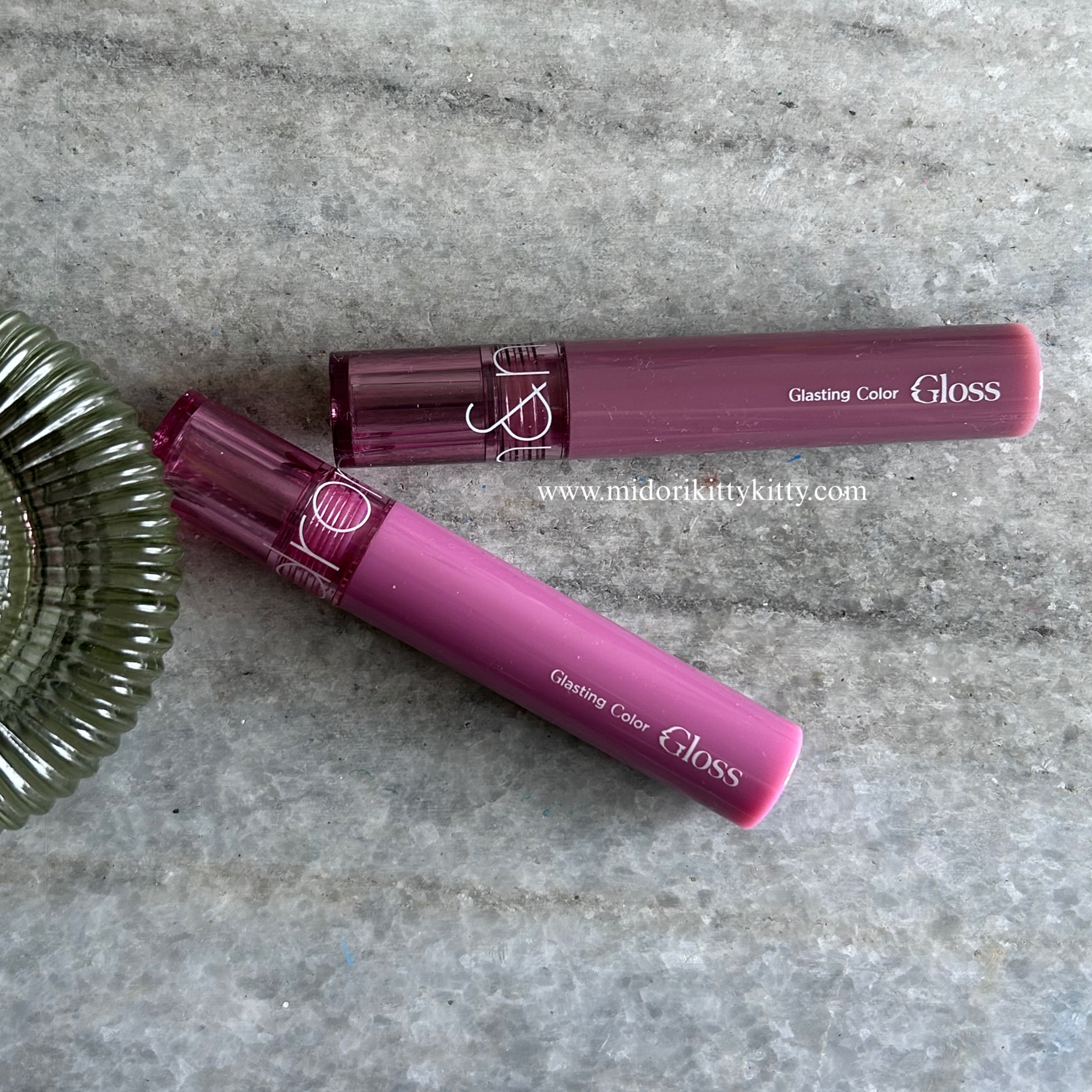 ROM&ND Glasting Color Gloss, rom&nd glasting color gloss 04 grapy way, rom&nd glasting color gloss 05 dim mauve, romand color gloss, romand glasting color gloss