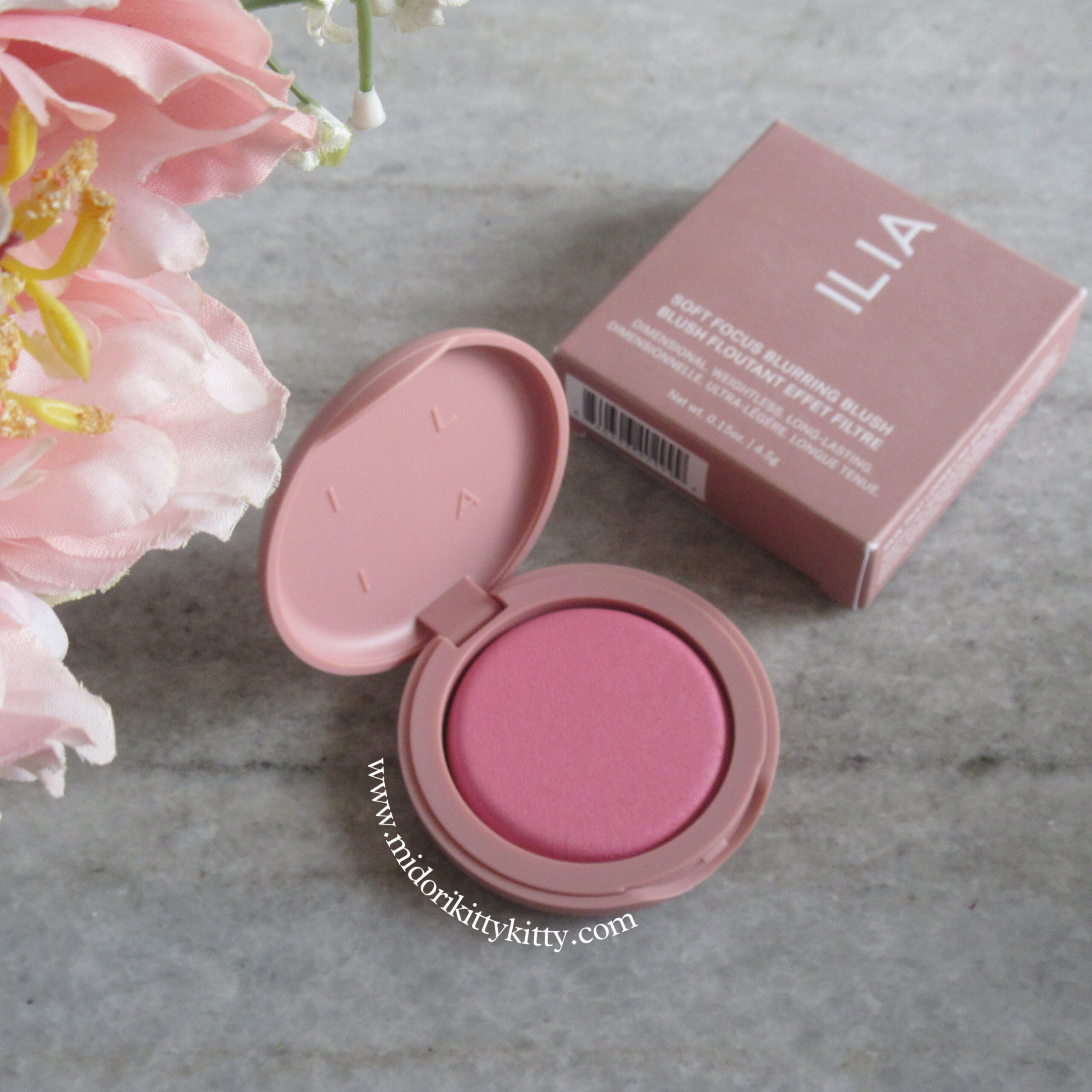 ILIA Soft Focus Blurring Blush in Closer, ilia blush, ilia powder blush, ilia blurring blush closer, ilia closer, ilia blush closer, ilia baby pink blush, baby pink blush