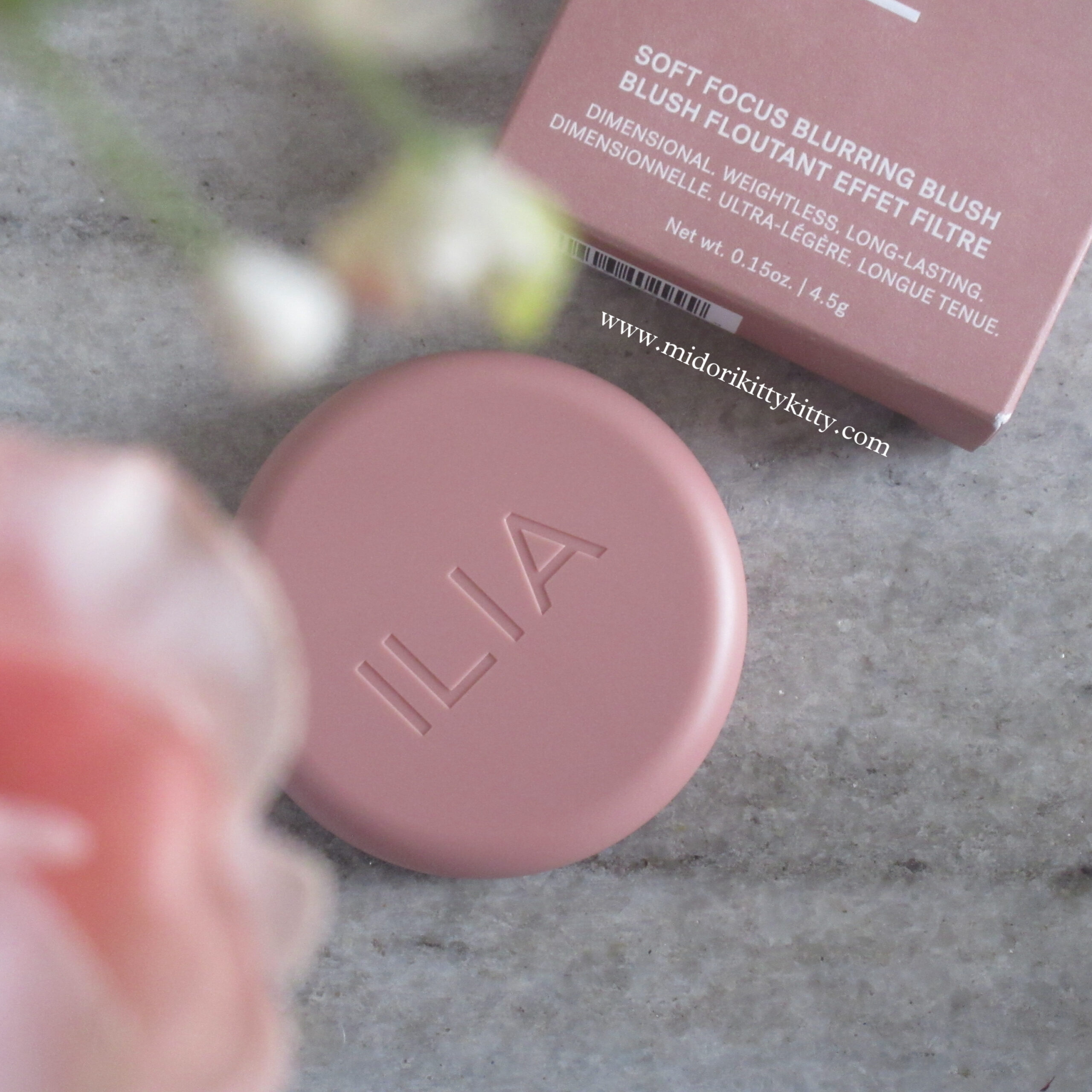 ILIA Soft Focus Blurring Blush in Closer, ilia blush, ilia powder blush, ilia blurring blush closer, ilia closer, ilia blush closer, ilia baby pink blush, baby pink blush
