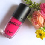 Clio Virgin Kiss Lipnicure in '08 Guilty Pink'.