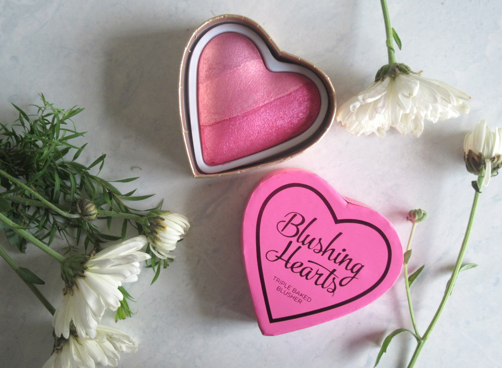 Makeup Revolution Blushing Hearts Triple Baked Blusher