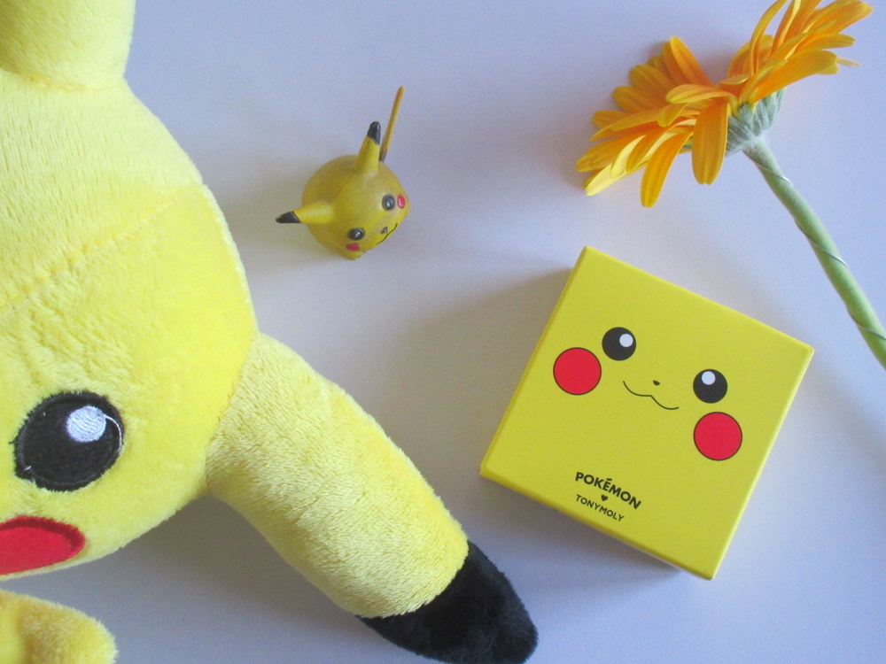 Tony Moly Pokémon Pikachu Mini Cushion Blusher Rose Coral