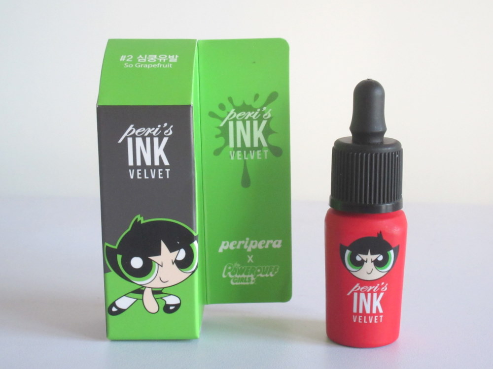 Peripera Ink The Velvet Powerpuff Girls So Grapefruit