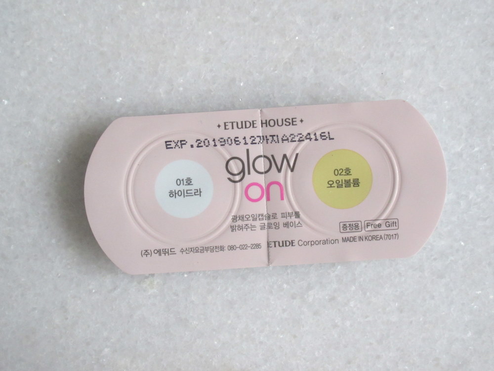 Etude House Glow On Base Hydra, Etude House Glow On Base Oil Volume