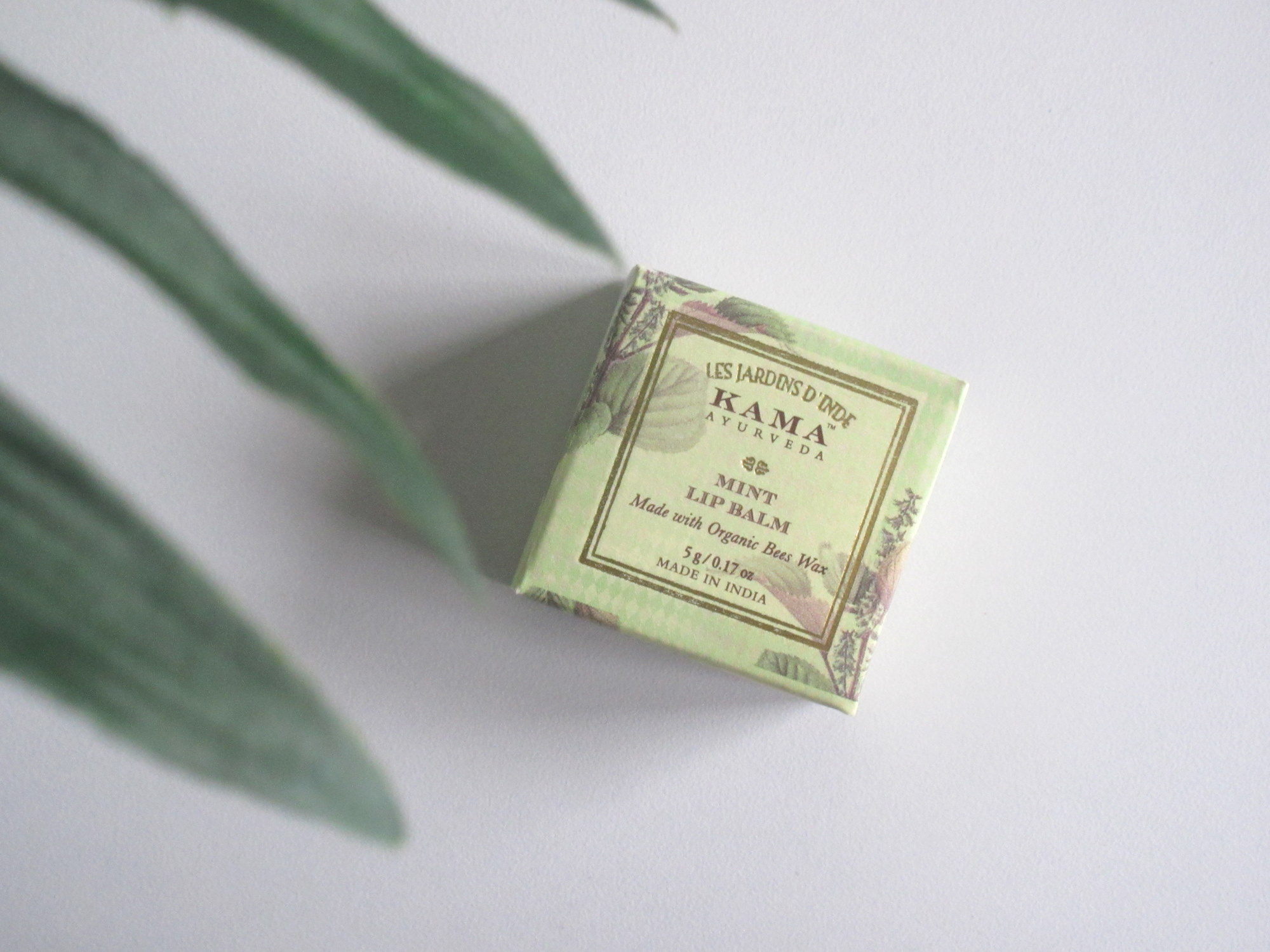 kama ayurveda mint lip balm