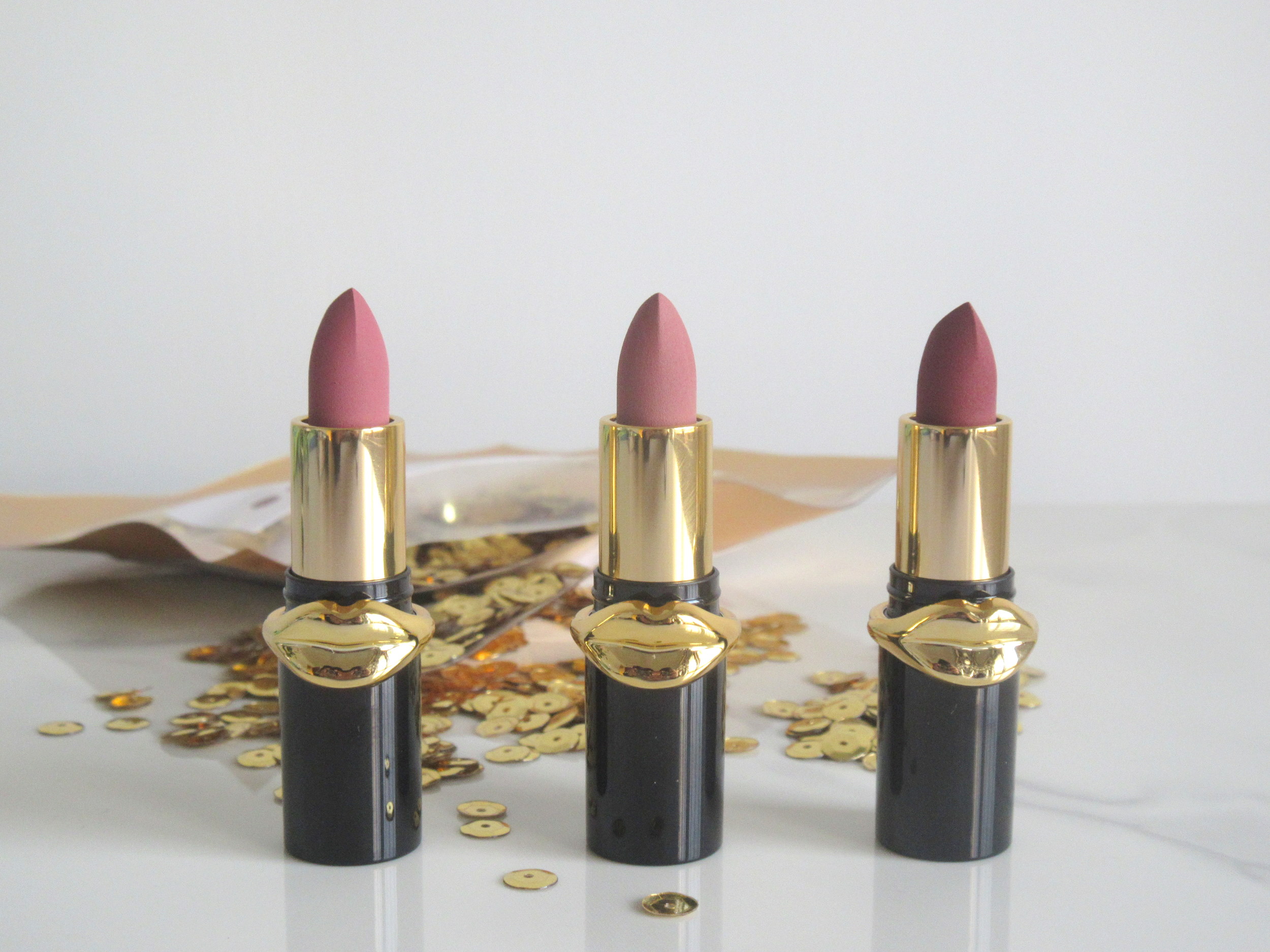 Pat McGrath Labs LUST: Mini MatteTrance Lipstick Trio in Skin Show, pat mcgrath labs 1995, pat mcgrath labs omi, pat mcgrath labs flesh 3, pat mcgrath labs matte lipsticks