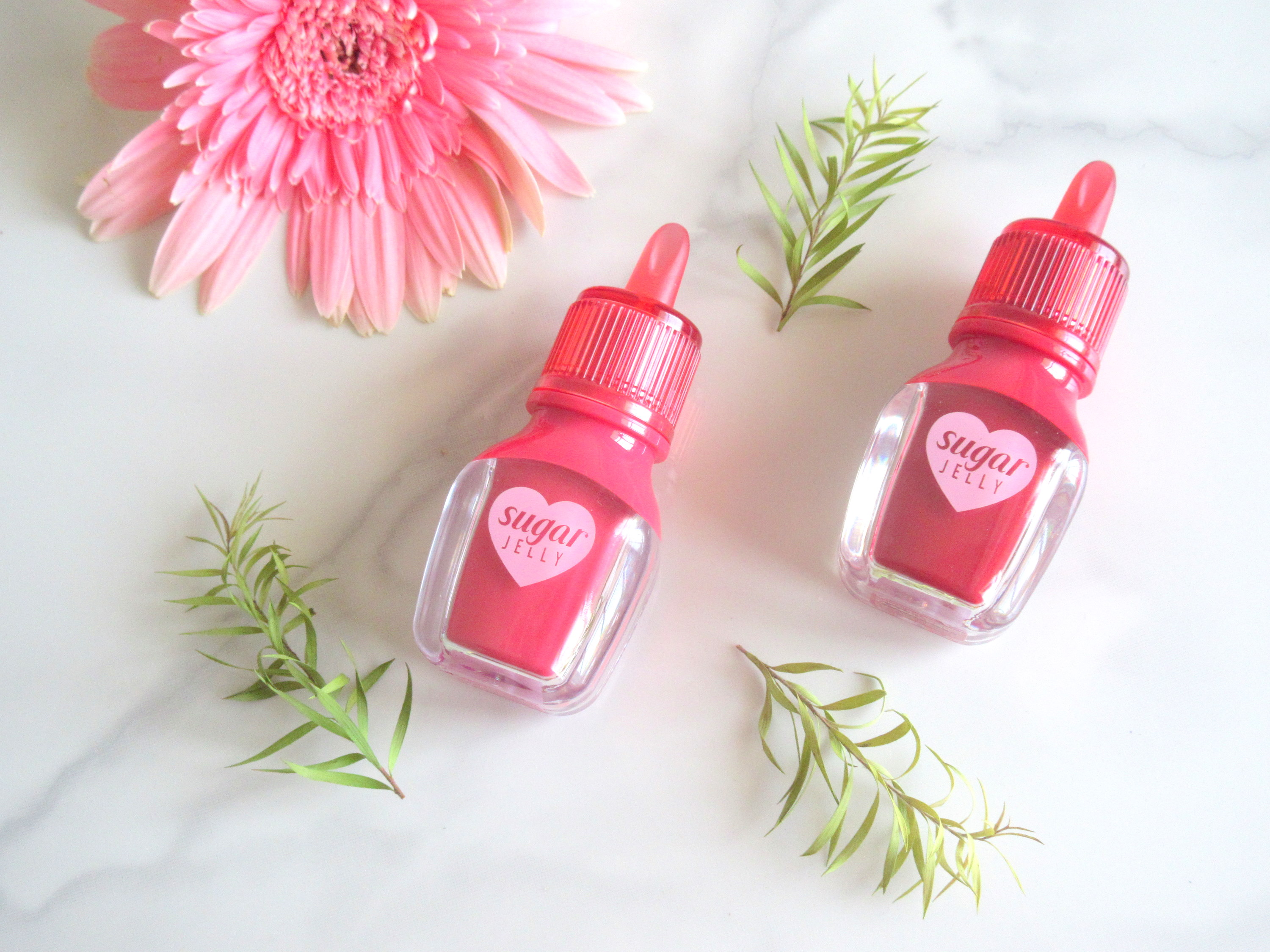 peripera sugar jelly tints, peripera sugar jelly tint 3 calm pink, peripera sugar jelly tint 4 brick fig, peripera tint