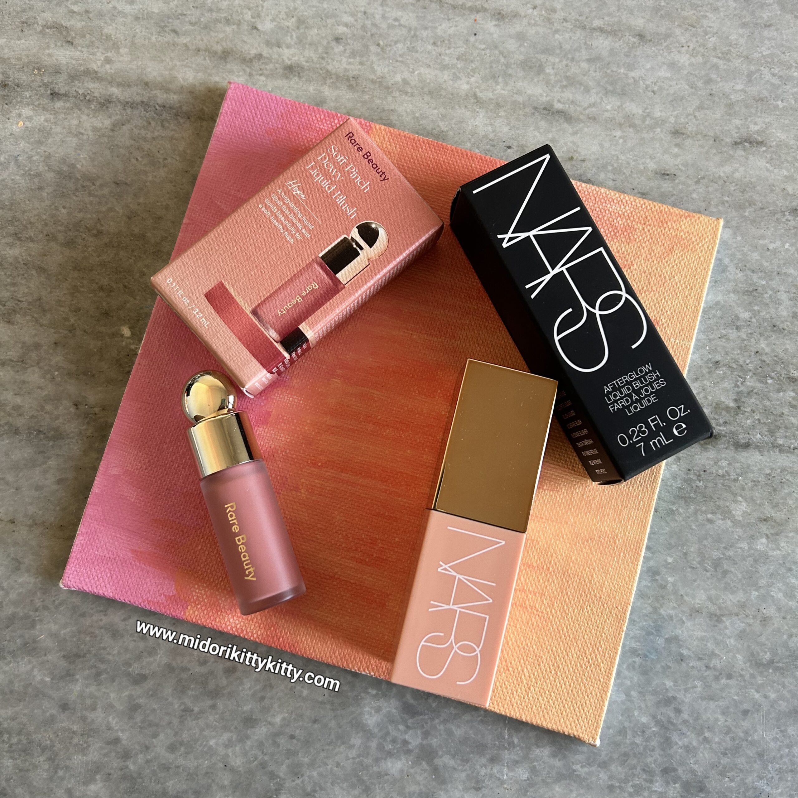 nars afterglow liquid blush, nars afterglow liquid blush dolce vita, rare beauty soft pinch liquid blush hope, rare beauty blush hope