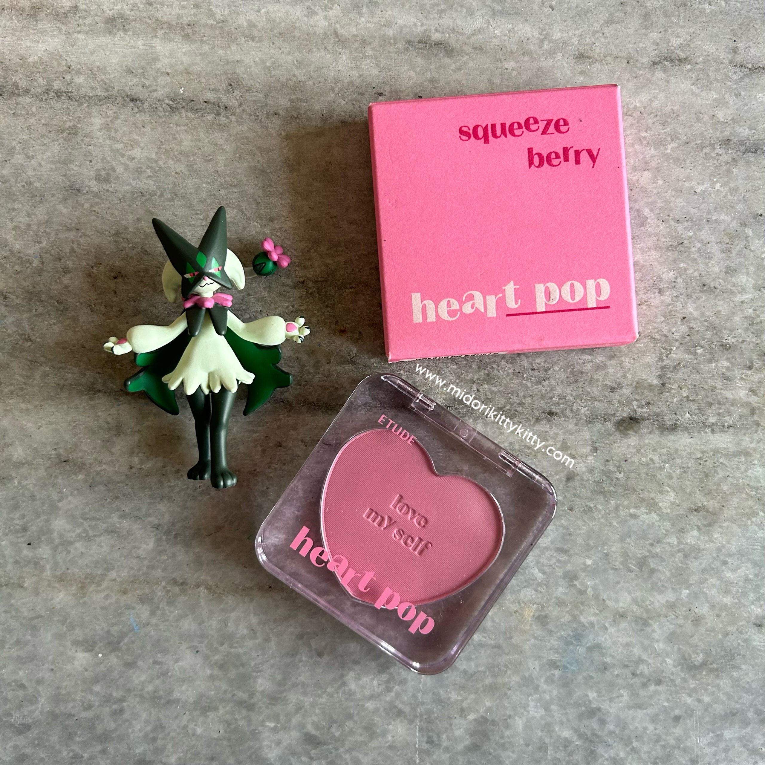 ETUDE Heart Pop Blusher Squeeze Berry