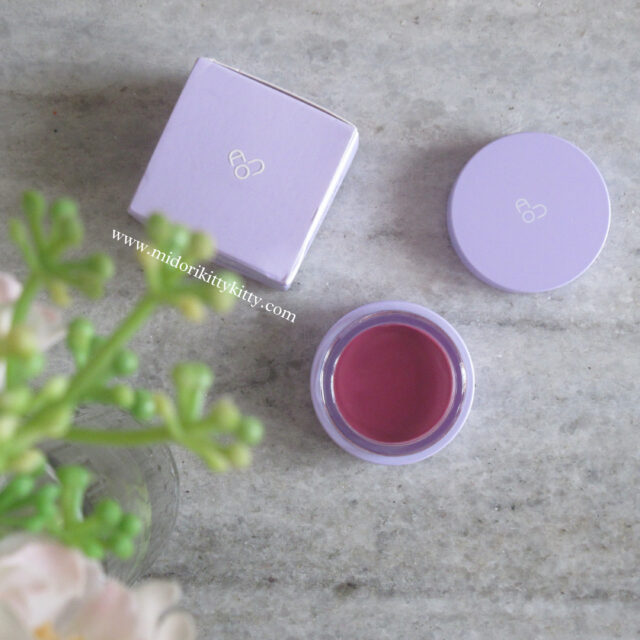 AOU Glowy Tint Balm in 03 Mulberry Balm, aou glowy tint balm, aou mulberry balm,