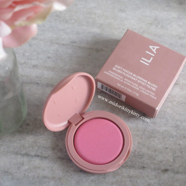 ILIA Soft Focus Blurring Blush in Closer, ilia blush, ilia powder blush, ilia blurring blush closer, ilia closer, ilia blush closer, ilia baby pink blush, baby pink blush